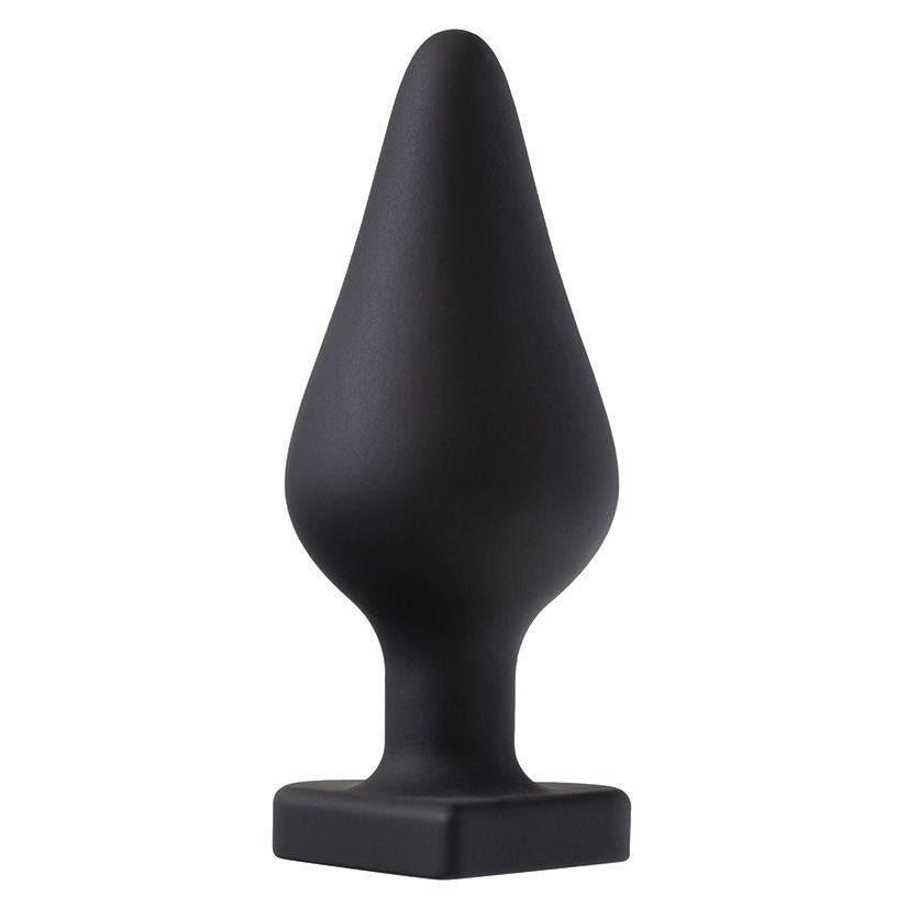 Temptasia Fuck Me Butt Plug - Black - Temptations