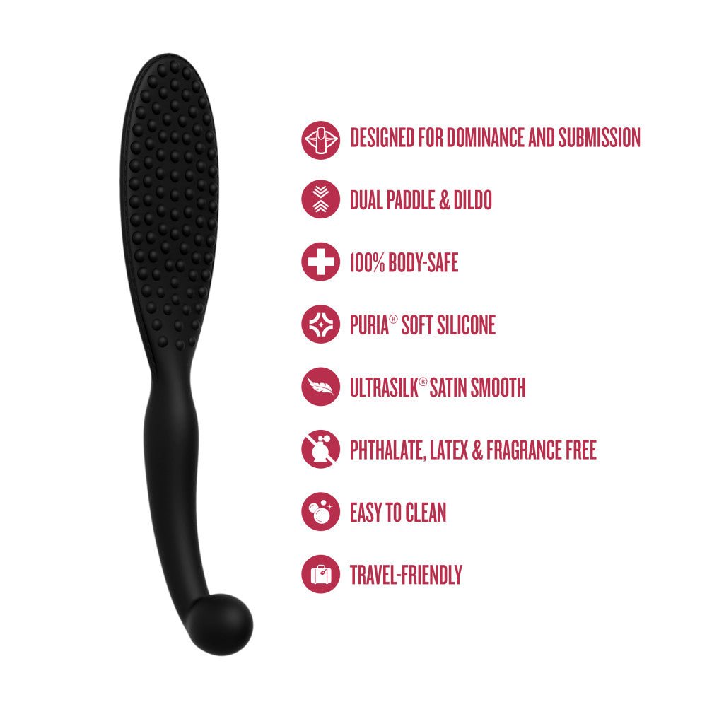Temptasia Governess Paddle Black