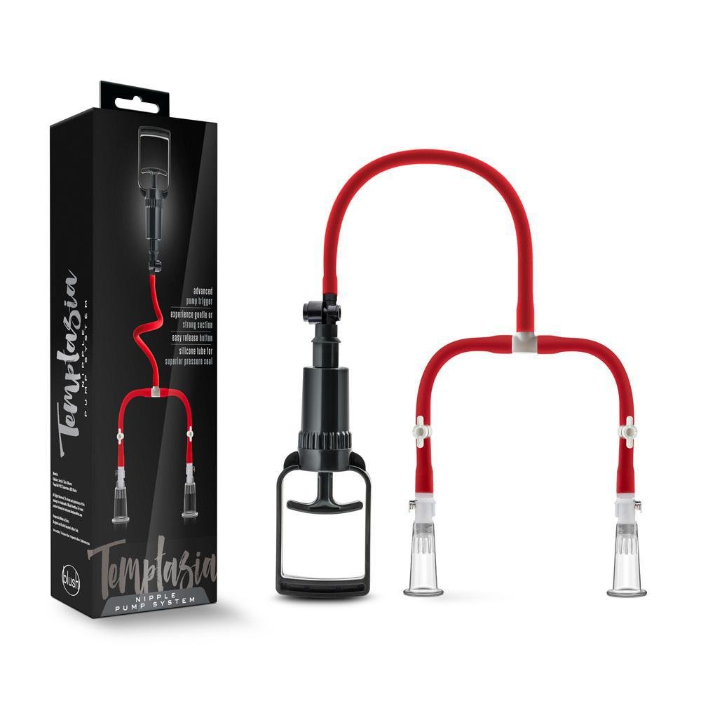 Temptasia Nipple Pump System Black - Temptations