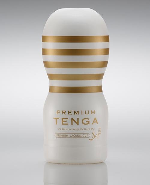 Tenga Premium Vacuum Cup Soft - White - Temptations