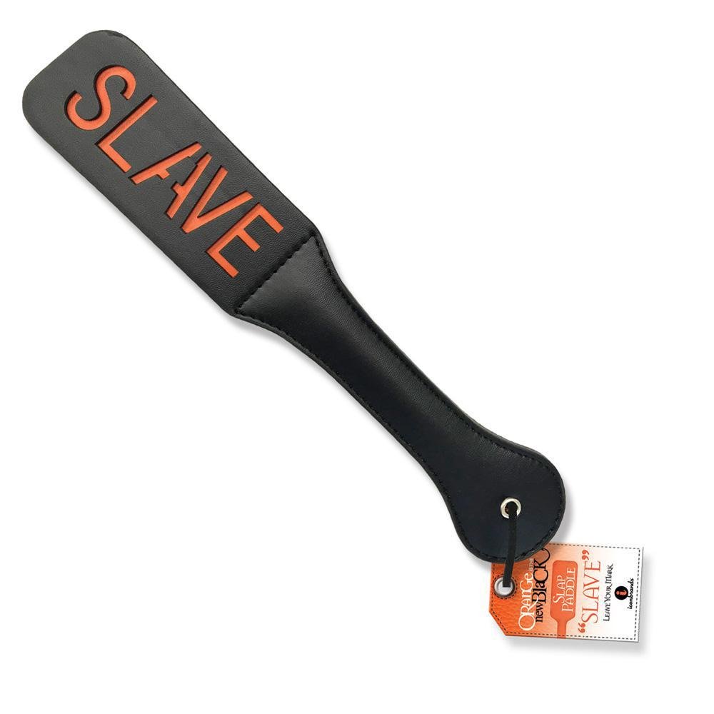 The 9's Orange Is The New Black Slap Paddle Slave - Temptations