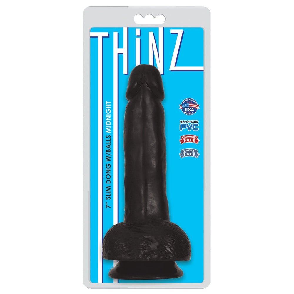 Thinz 7" Slim Dong W/Balls Midnight