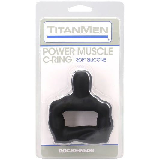 Titanmen Power Muscle Cock Ring 42mm Black