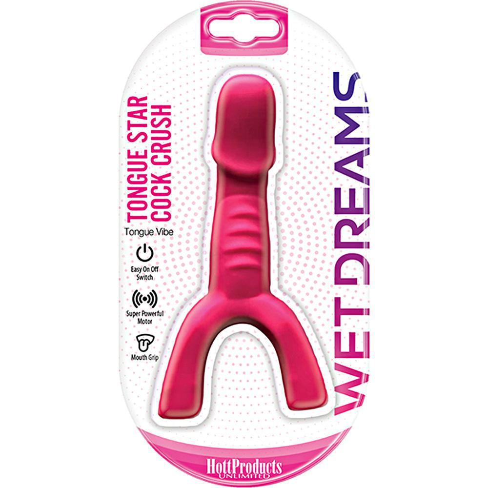 Tongue Star Cock Crush Tongue Vibe Pink - Temptations