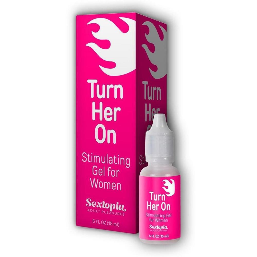 Turn Her On Stimulating Gel For Women 0.50 oz. Bottle - Temptations