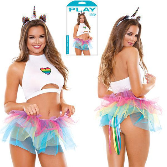Twinkle Toes Unicorn Costume Set - S/M Boxed - Temptations