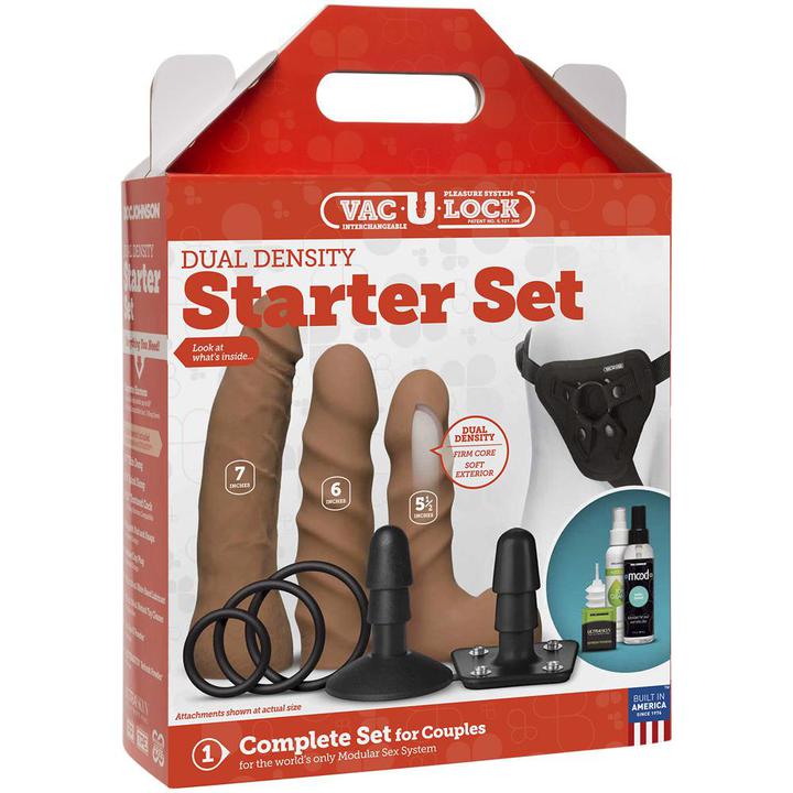 Vac - U - Lock Dual Density Starter Set Caramel - Temptations