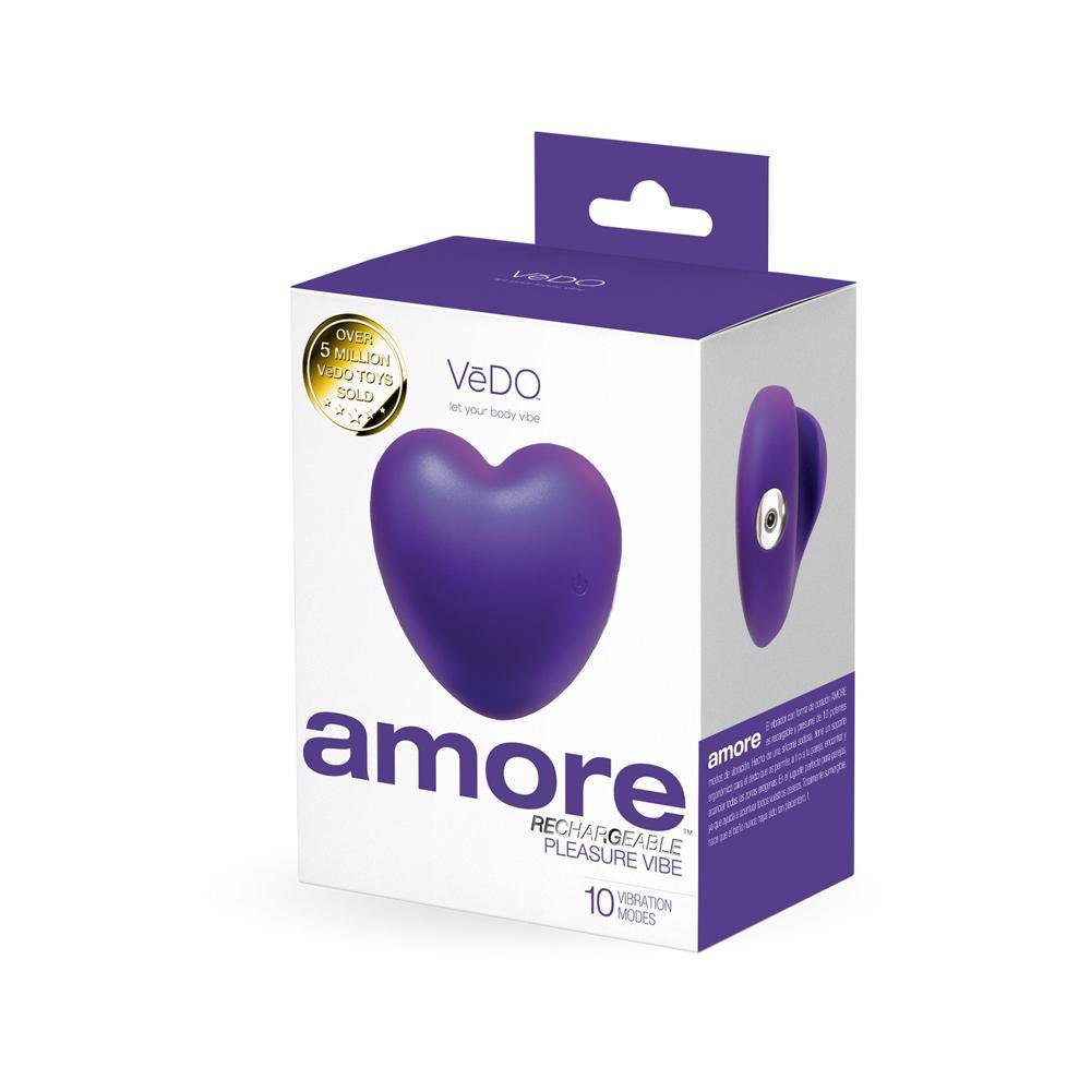 Vedo Amore Rechargeable Pleasure Vibe Purple - Temptations