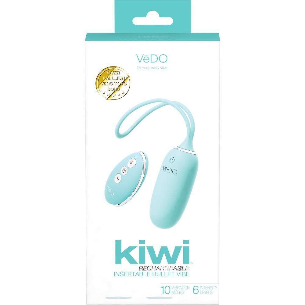 Vedo Kiwi Rechargeable Insertible Bullet - Temptations