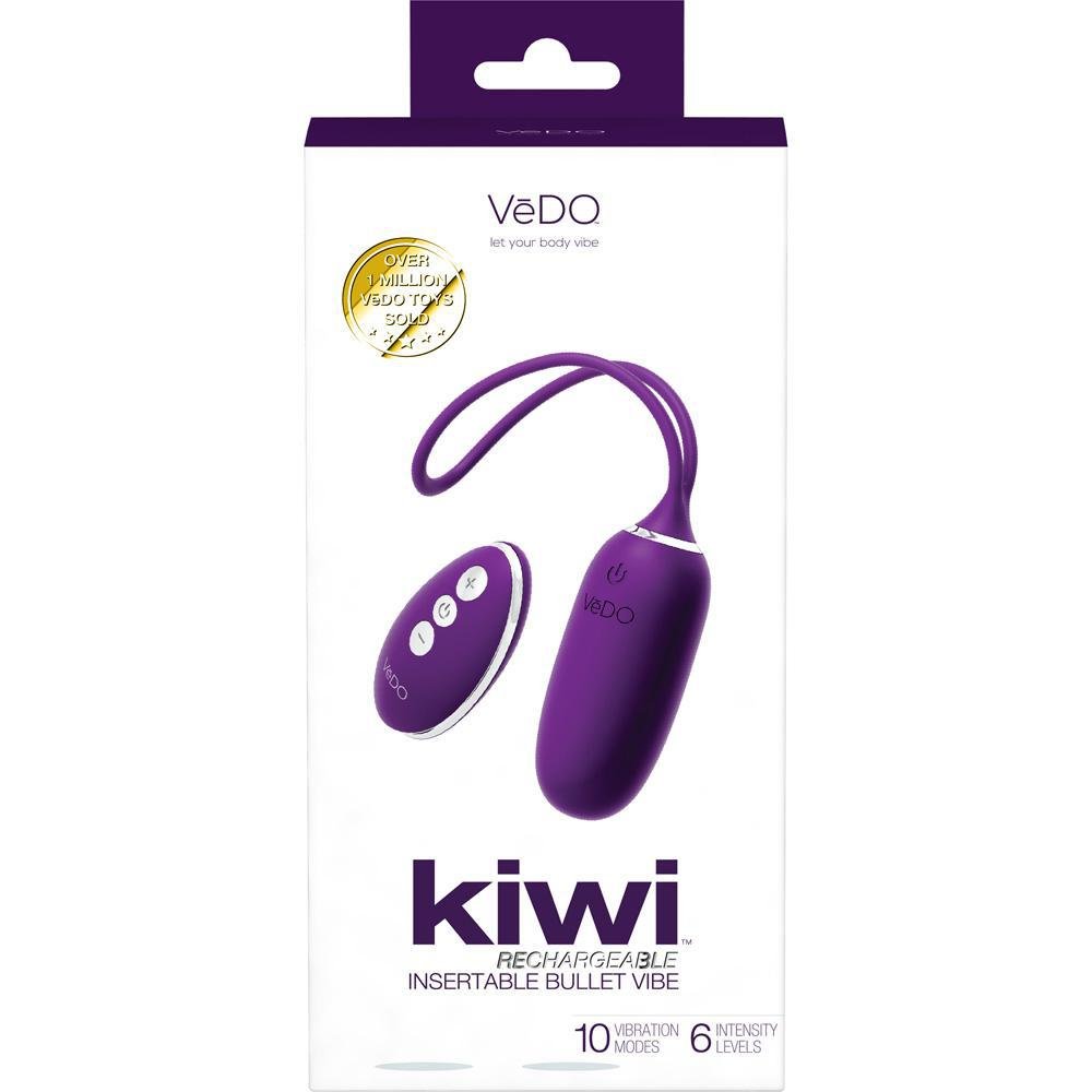 Vedo Kiwi Rechargeable Insertible Bullet - Temptations