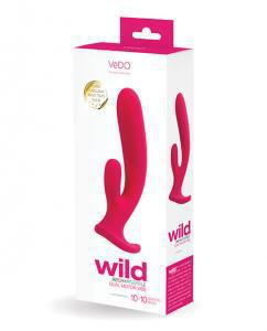 VEDO WILD RECHARGEABLE DUAL VIBE PINK - Temptations