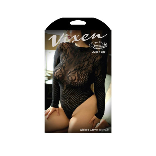 Vixen Wicked Game Bodysuit - Queen Boxed - Temptations
