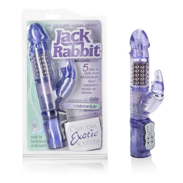 Waterproof Jack Rabbit 5 Rows Purple - Temptations