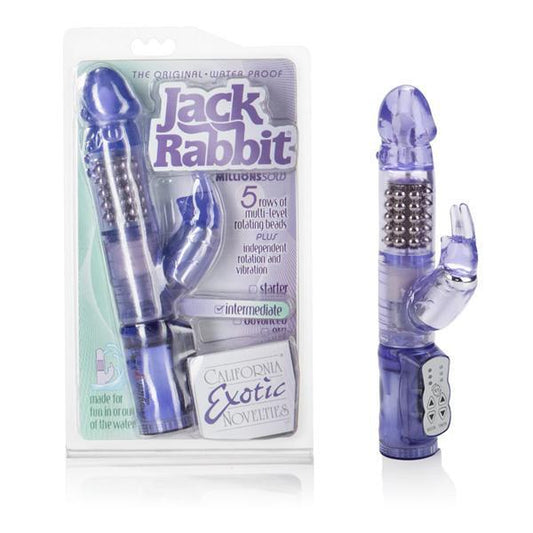 Waterproof Jack Rabbit 5 Rows Purple - Temptations