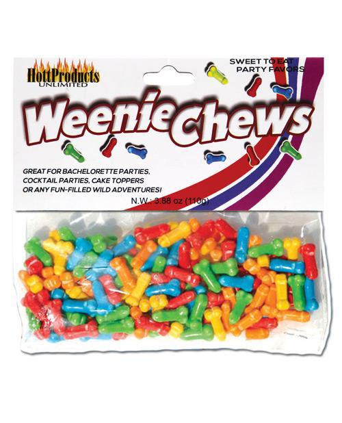 Weenie Chews Candies - Asst. Flavors Bag of 125 - Temptations
