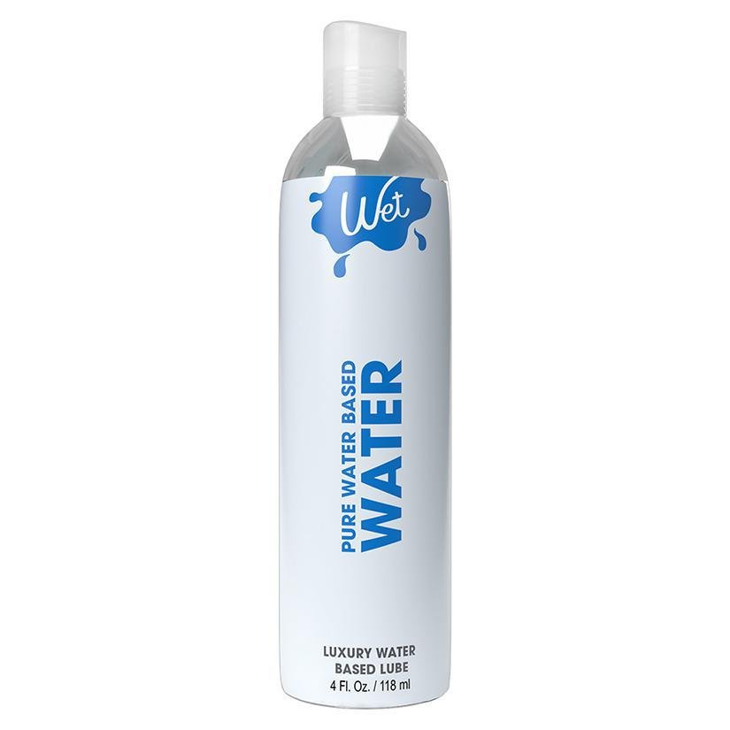 Wet Water Luxury Waterbased Lubricant 4oz - Temptations