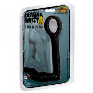 WF DOWN&DIRTY TUG&PLUG 4.5 BLK - Temptations