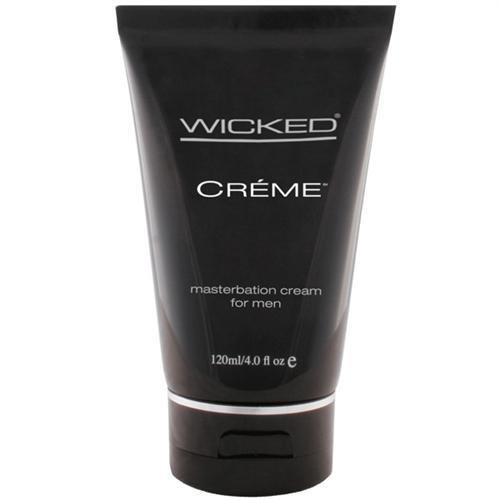 Wicked Sensual Care Creme Masturbation Cream for Men Silicone Based - 4 oz - Temptations