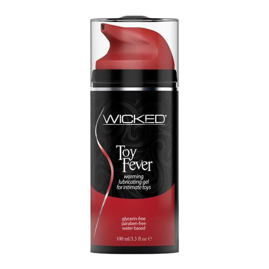 Wicked Sensual Care Toy Fever Waterbased Warming Lubricant - 3.3 oz - Temptations