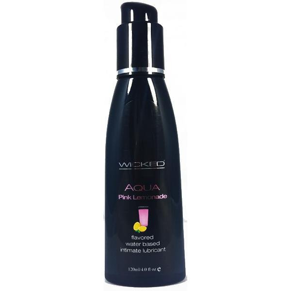 Wicked Sensual Care Waterbased Lubricant - 4 oz Pink Lemonade - Temptations