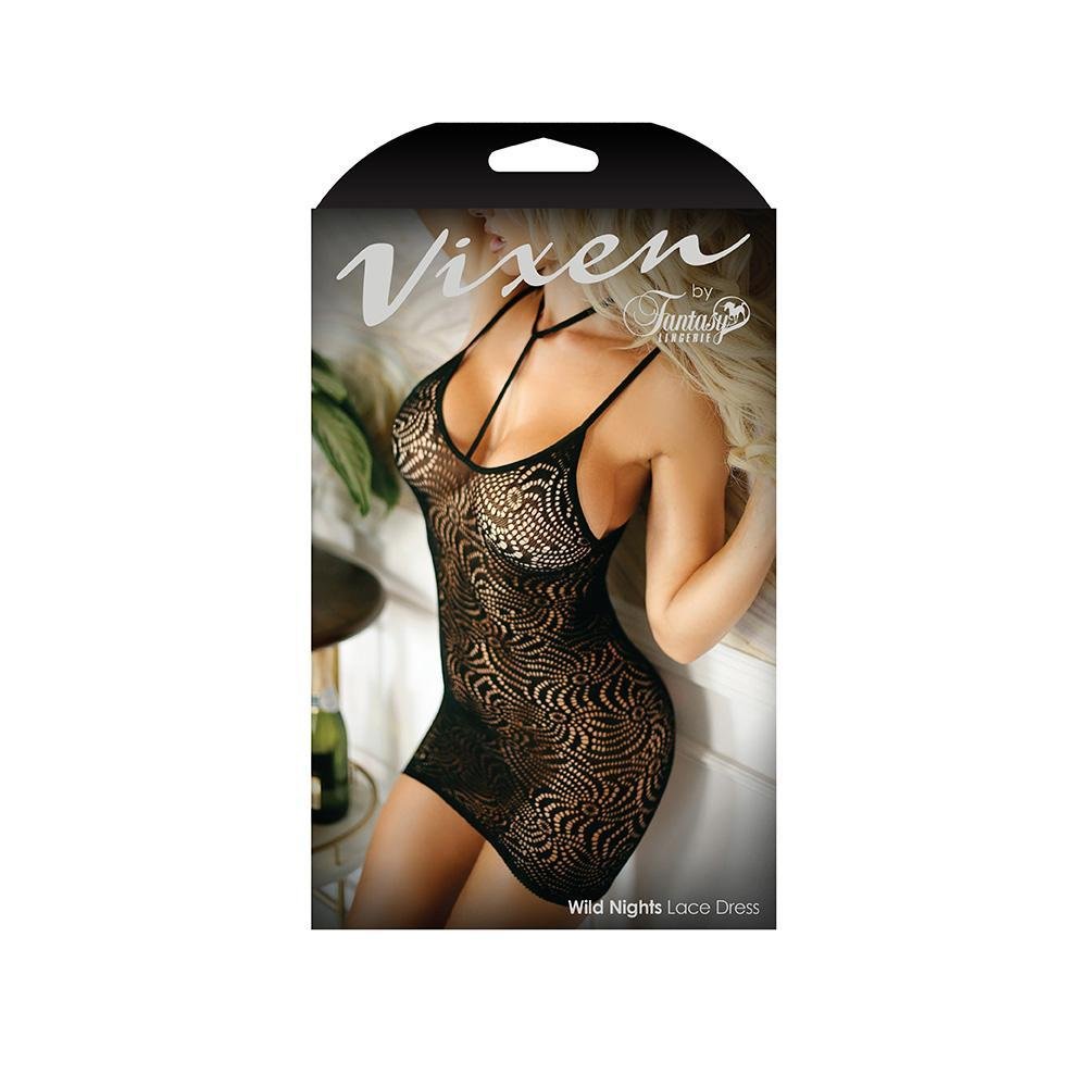Wild Nights Lace Dress Os/Xl - Temptations