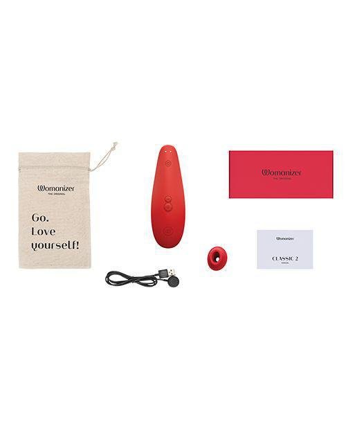 Womanizer Classic 2 Marilyn Monroe Special Edition - Vivid Red - Temptations