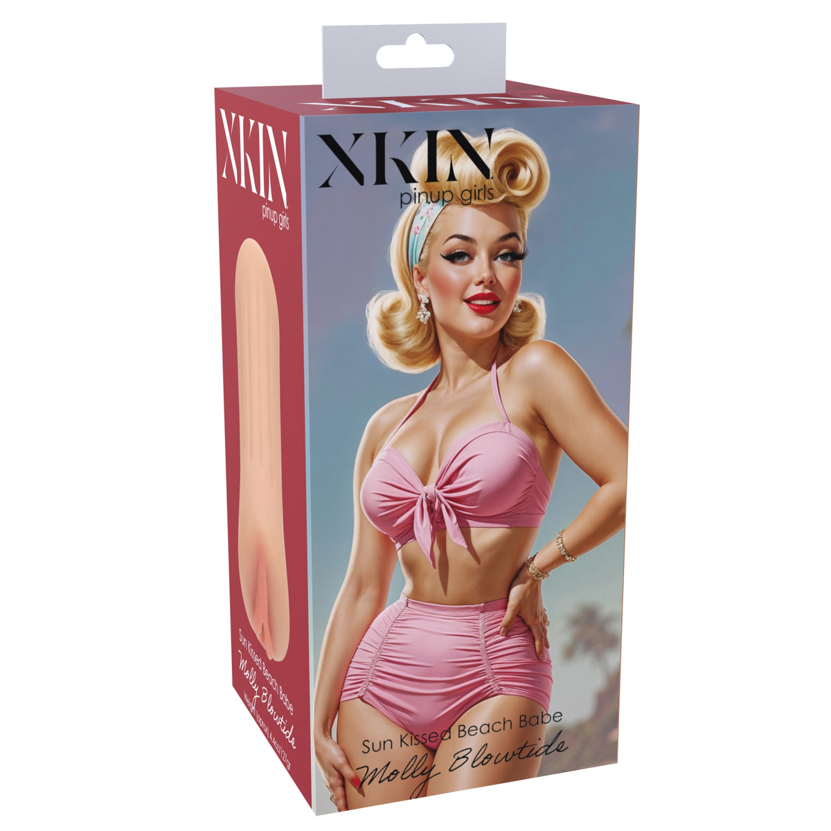 Xkin Pinup Molly Blowtide Tpe Small Masturbator 127G Flesh - Temptations