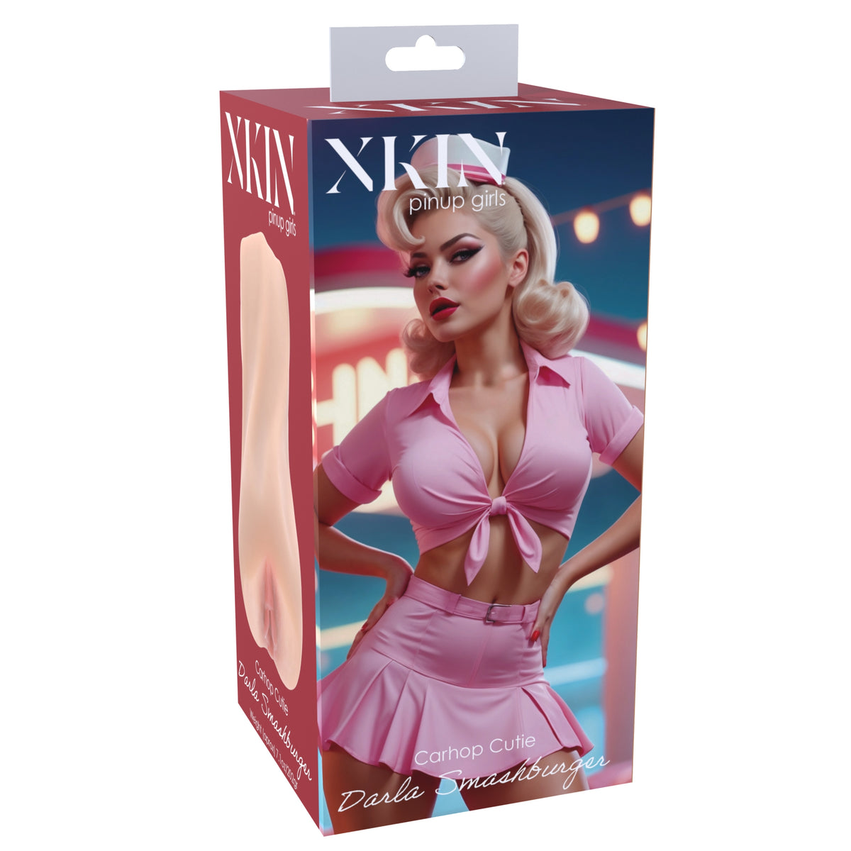 Xkin Pinup Darla Smashburger Tpe Medium Masturbator 202G Flesh - Temptations