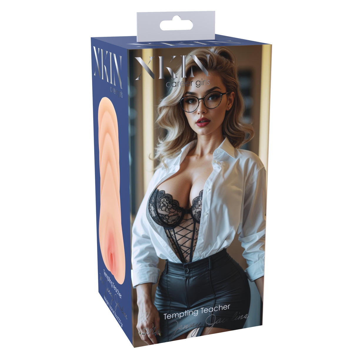 Xkin Career Girls Ms Jenny Jawline Tpe Medium Masturbator 227G Flesh - Temptations