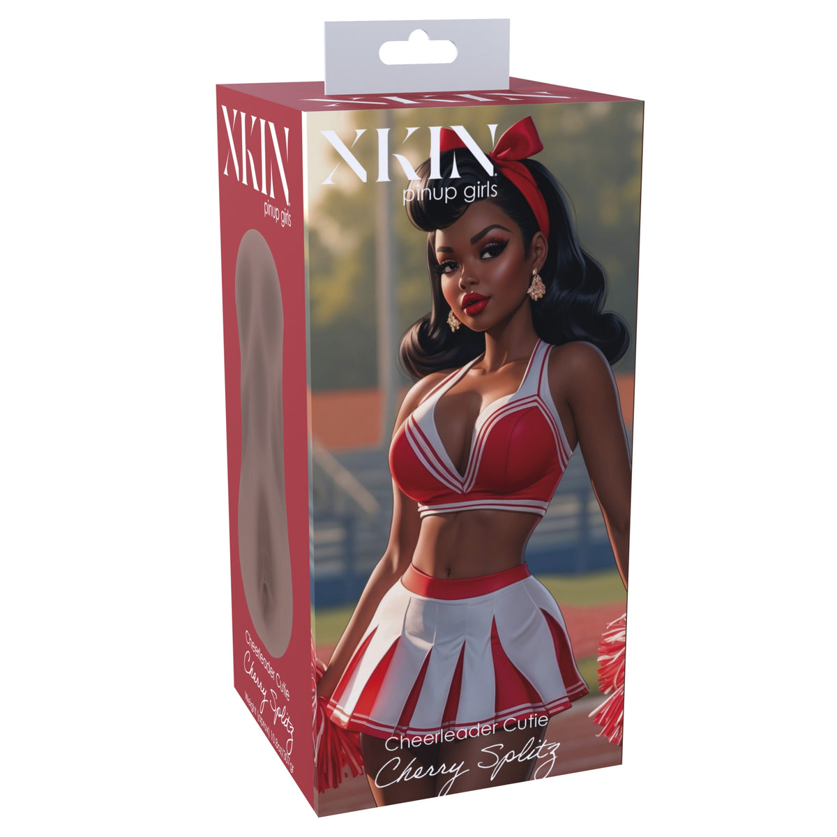 Xkin Pinup Cherry Splitz Tpe Large Masturbator 321G Brown - Temptations