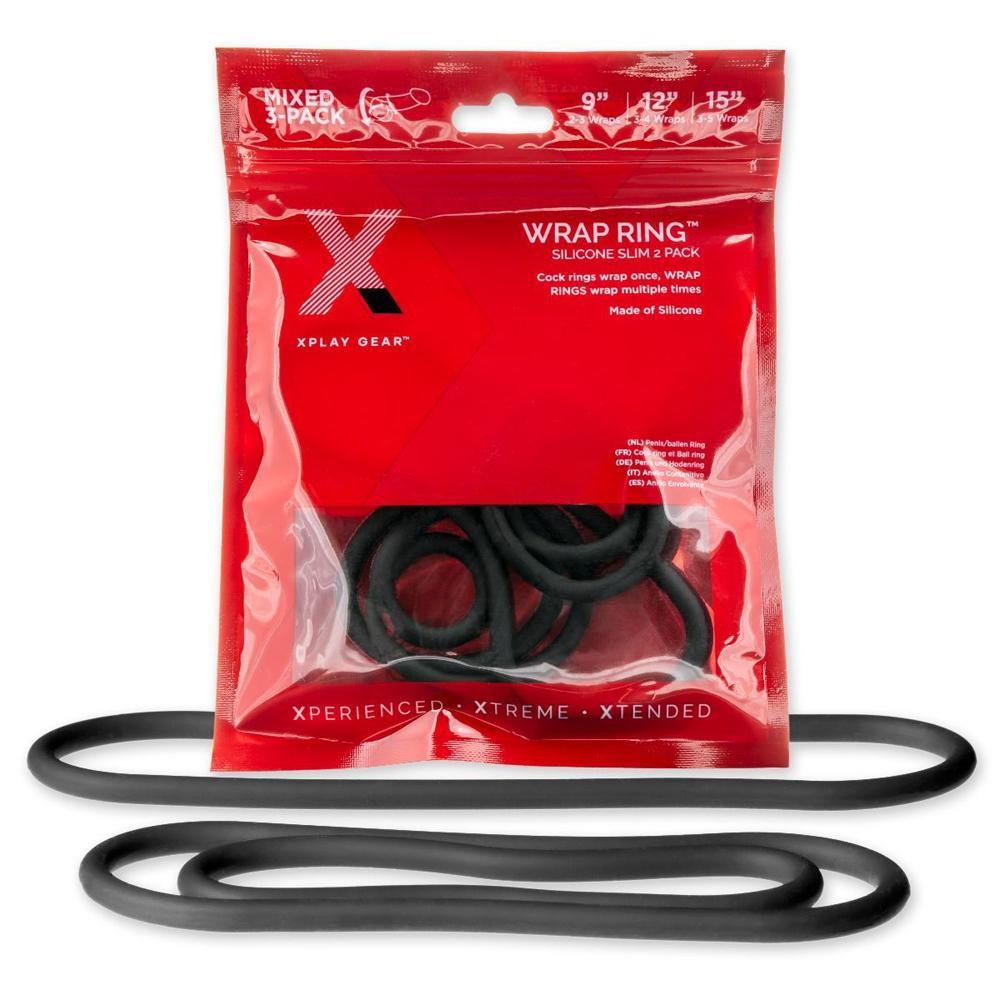 Xplay 3 Pack Silicone Thin Wrap Ring - Temptations