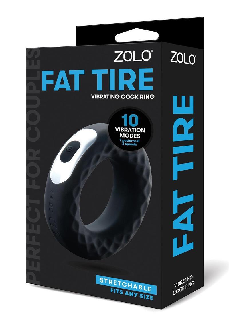 ZOLO FAT TIRE VIBRATING COCK RING - Temptations